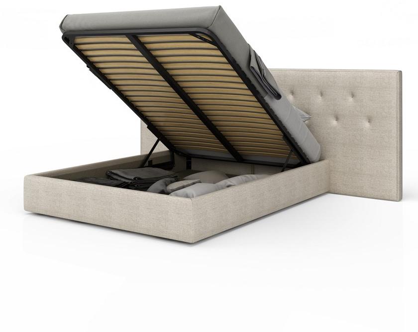 Huppé Кровать-контейнер из ткани с обитым изголовьем Encore 3949ust HUPPE - Вид №1