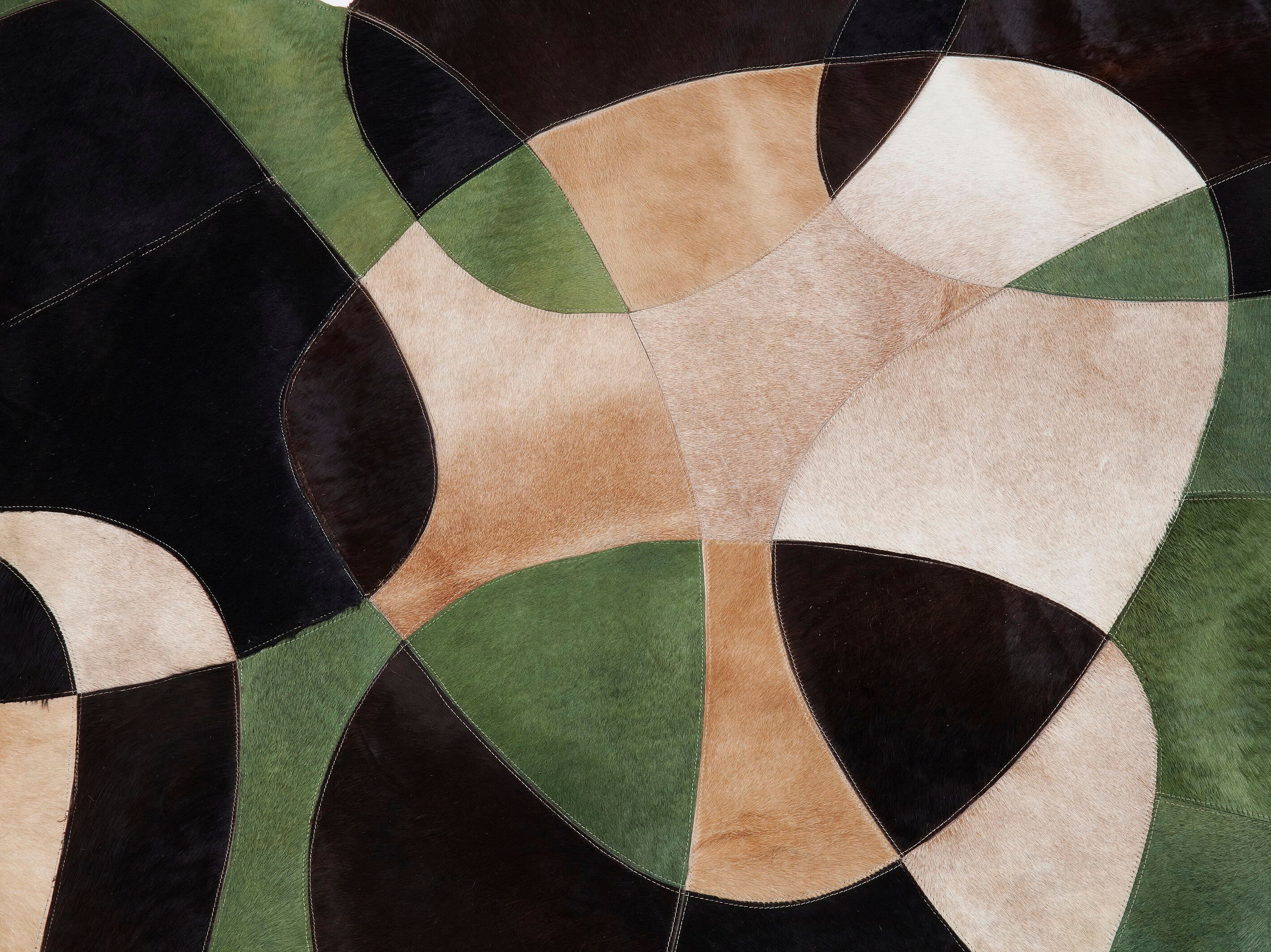 Прямоугольный шерстяной ковер ручной работы KARE Design OVADO COLORE ARCH-00128137 - Вид №1