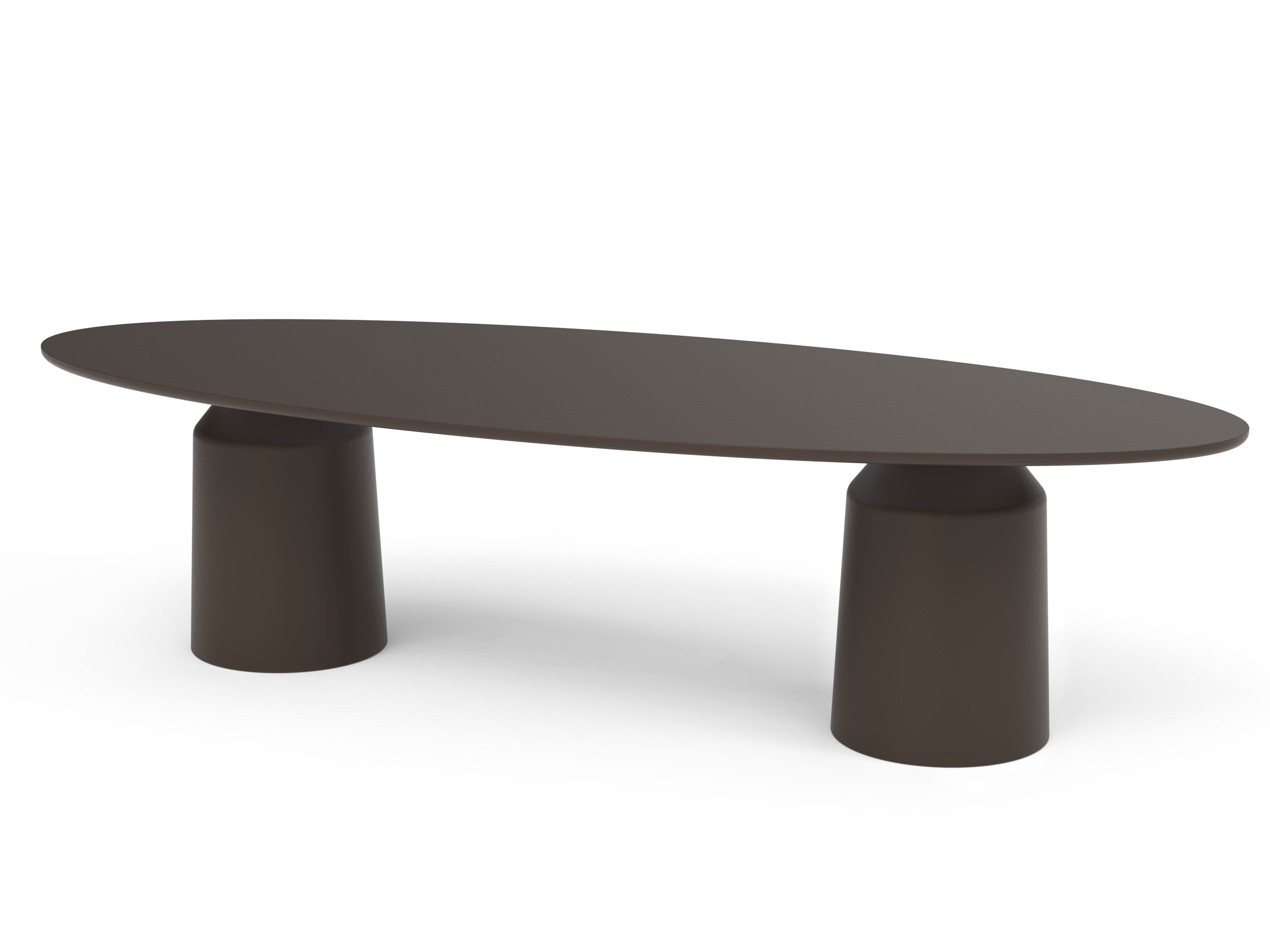 Овальный садовый стол из стекловолокна GANSK SIANA ARCH-00099446 - Вид №4