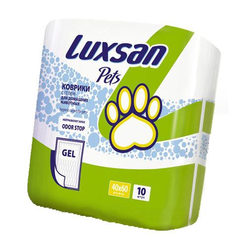 ПР0019315 Коврик для кошек и собак Premium GEL 40*60см 10шт Luxsan 