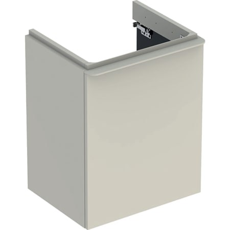 500.363.00.1 Шкафчик для раковины Geberit Smyle Square, с одной дверцей Geberit  - Вид №13