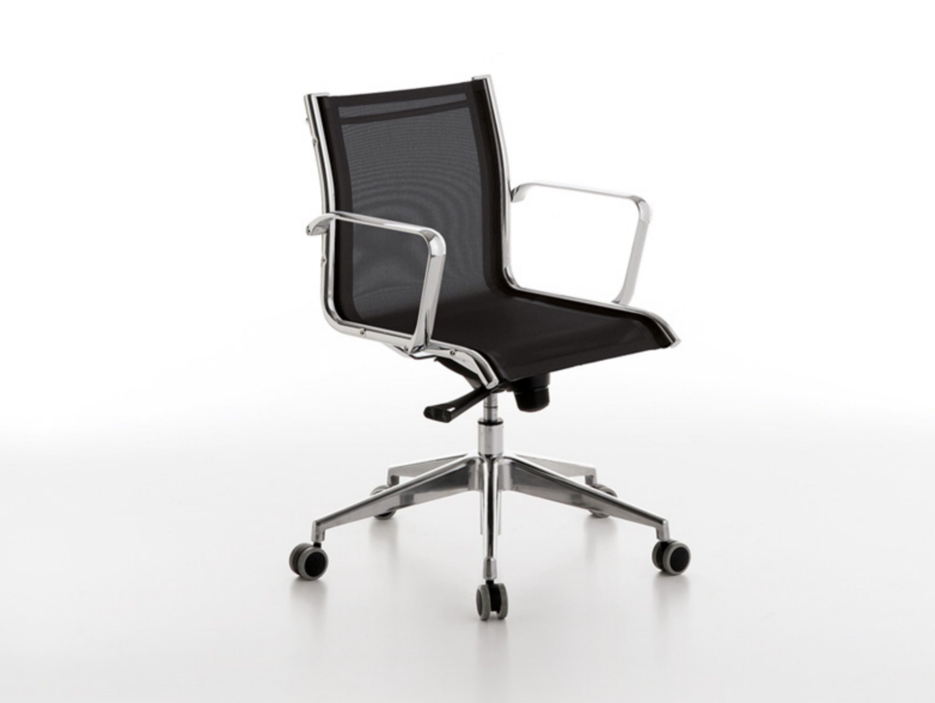 Сетчатое вращающееся офисное кресло с колесами Manerba ARCH-00079071