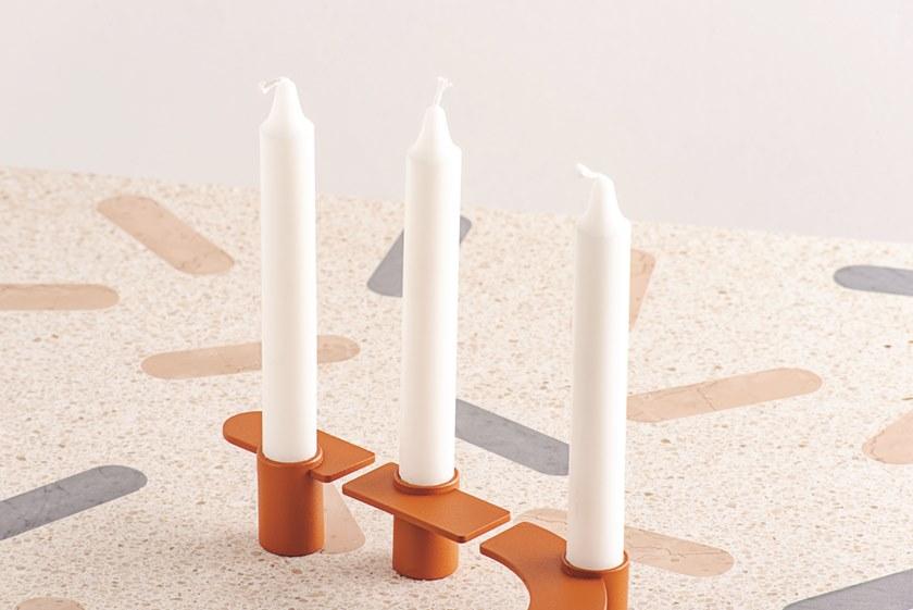 FORMAE Подсвечник из стали с порошковым покрытием Roommate sun-id-1508205 - Вид №5