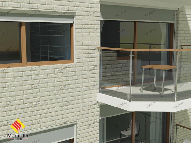 Marinello Tende Тент в коробке с боковыми направляющими sun-id-1376223