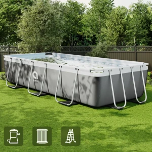 Каркасный бассейн Avenli прямоугольный 7020 л с насосом 89335101