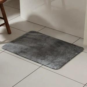 Коврик для ванной LEMER Como — мягкий и влаговпитывающий в сером цвете 89384871