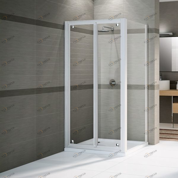 Novellini. Душевой уголок 90x90 см B+F с серебристым профилем STAR NSTARB84L1BNSTARF84L1B