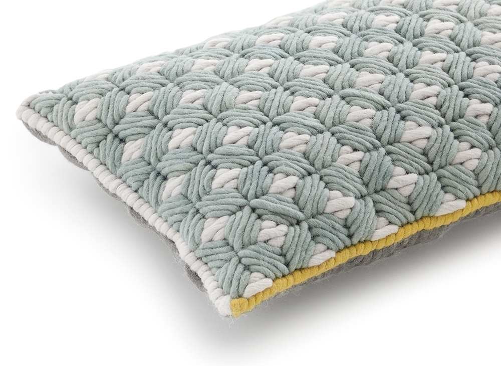 006090 Подушка Celadon - Light grey 60x35 GAN Silai Silaï - Вид №3