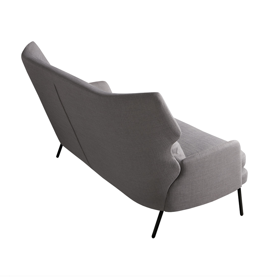 Двухместный диван ALEX светло-серый Sits S1028 - Вид №3