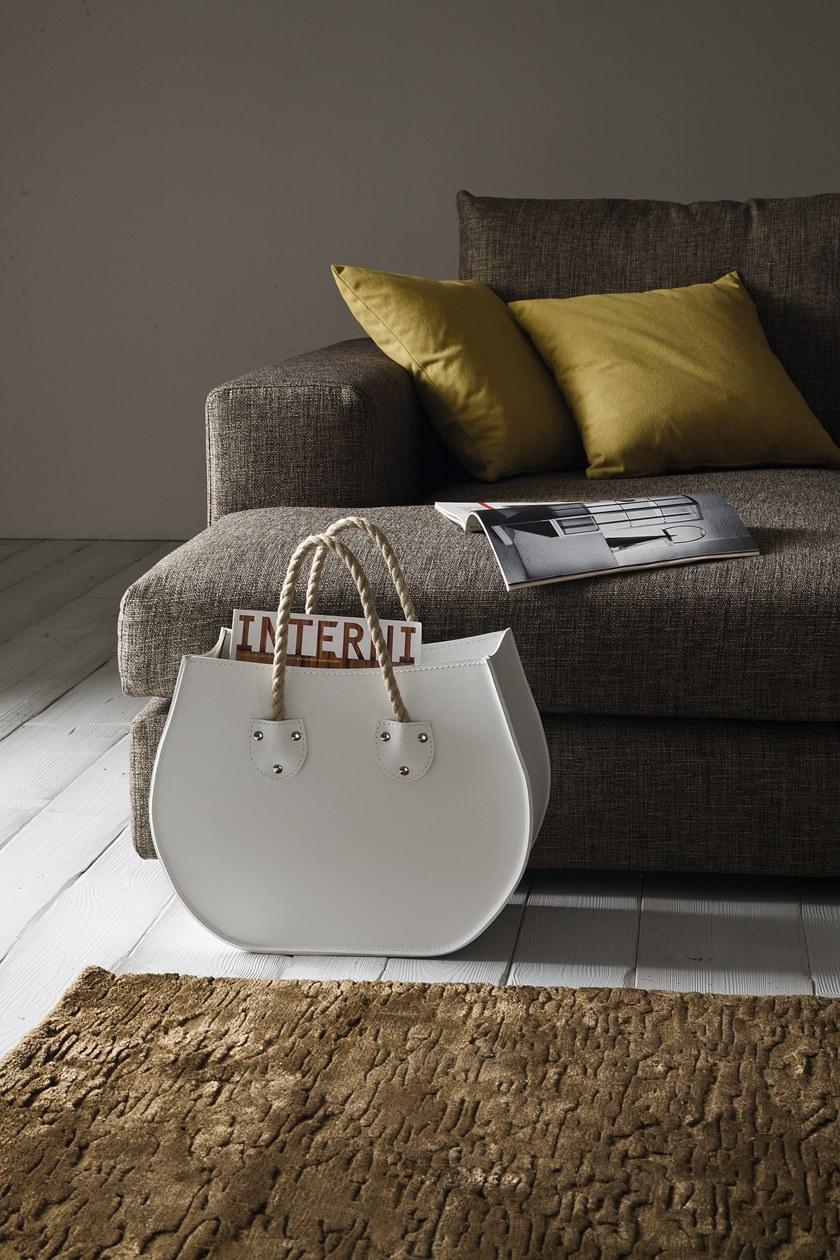 LIMAC design FIRESTYLE Полка для журналов из регенерированной кожи  Prlr42cc  - Вид №2