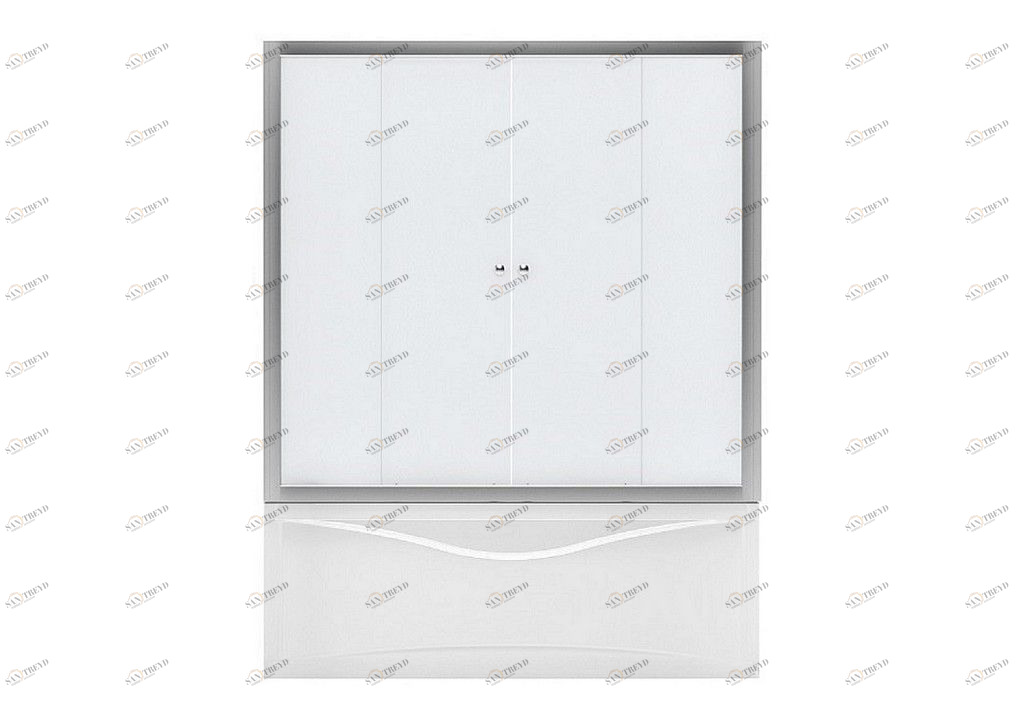 00177003 Душевое ограждения на борт вынны Aquanet Россия AQ5