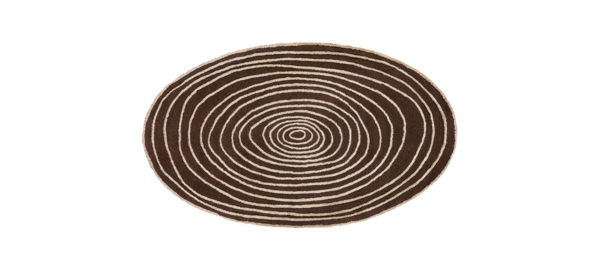 005377 Овальный ковер Laps NOW CARPETS Francesc Rife  - Вид №1