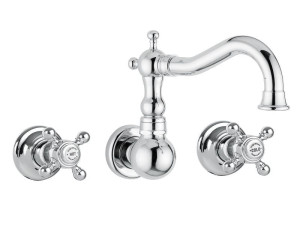 Смеситель для раковины из хромированной латуни