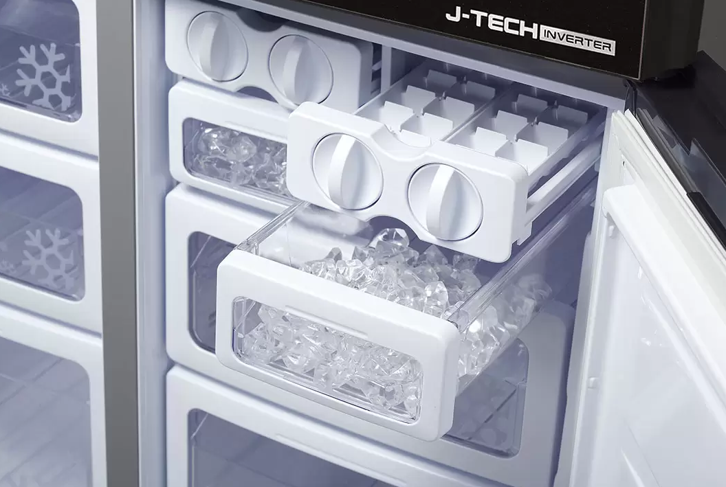 8196789 Холодильник многодверный   Sharp SJGX98PBK черный STDN-0001977 - Вид №7