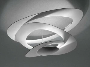 Artemide Алюминиевый потолочный светильник отраженного света Pirce