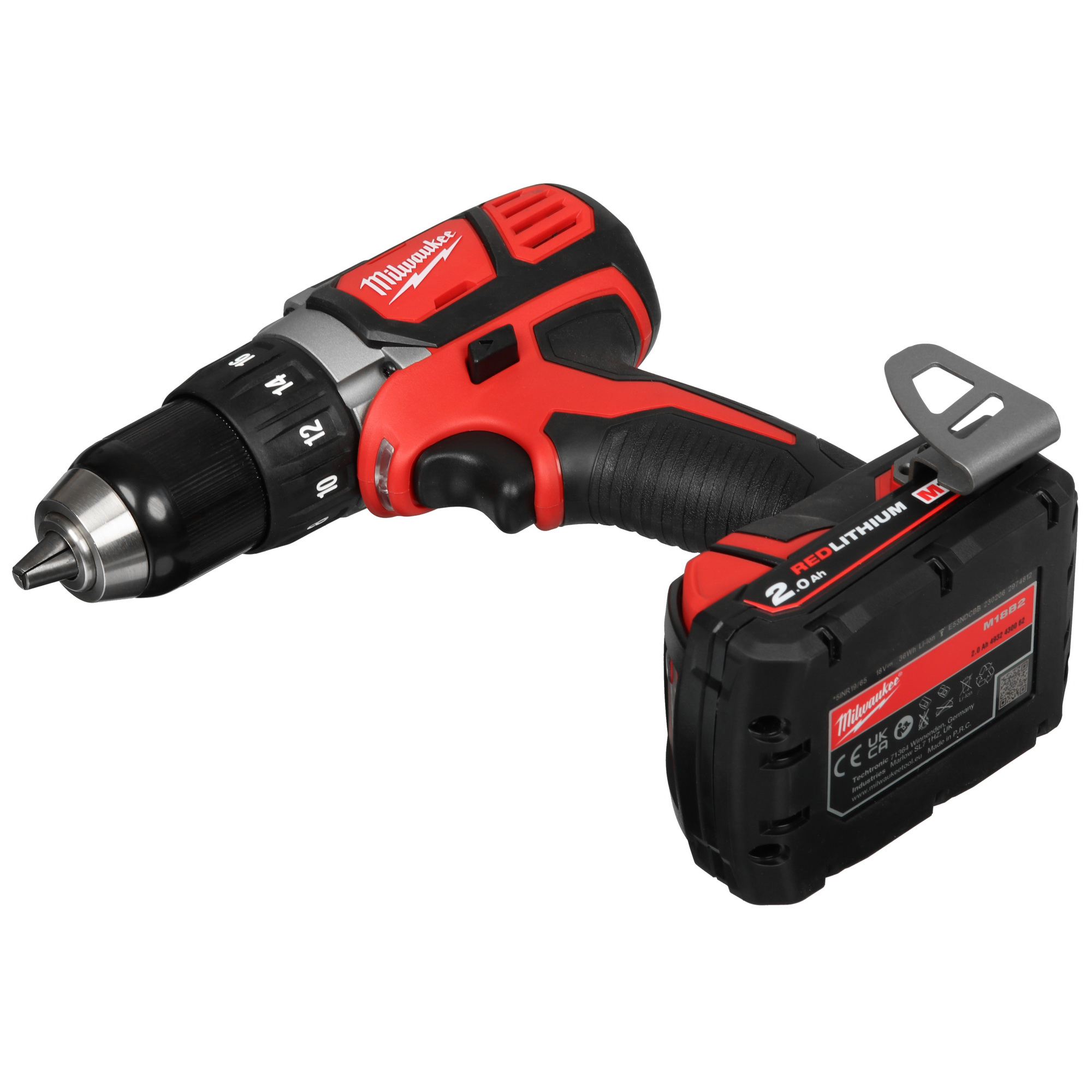 Дрель-шуруповерт Milwaukee M18 BDD-202C 5476112 STDN-0100701 - Вид №7