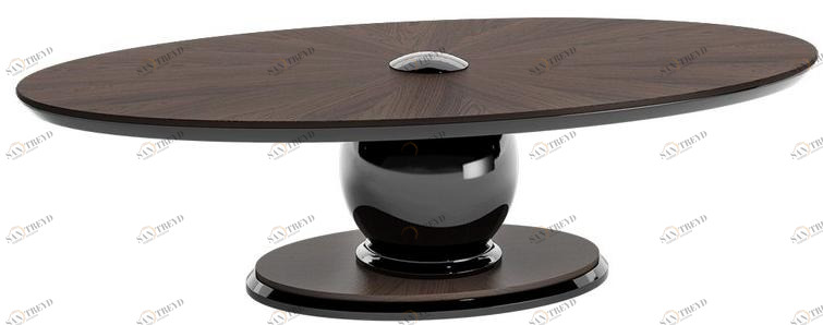 Capital Collection Низкий овальный деревянный журнальный столик sun-id-1513699