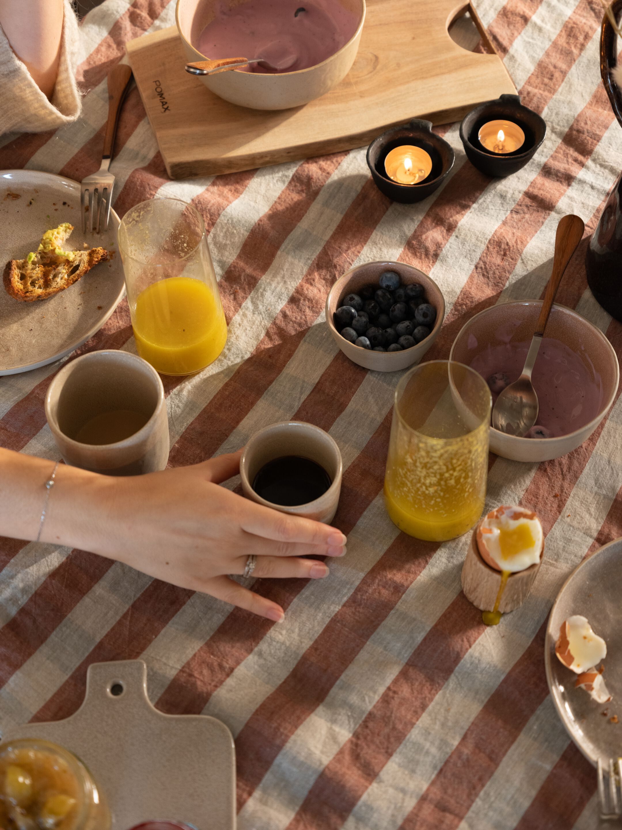 Льняная скатерть POMAX Amalia ARCH-00137905 - Вид №4