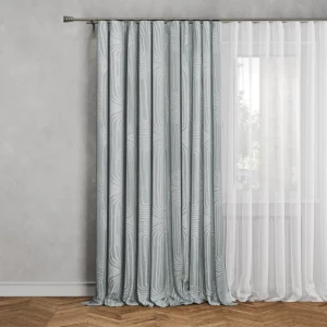 Штора на ленте Inspire Gudar 160x280 см цвет серый 89343157 STLM-2126393