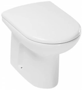 Rub110201 Приставной унитаз напольный Белый Olympia Ceramica RUBINO Италия