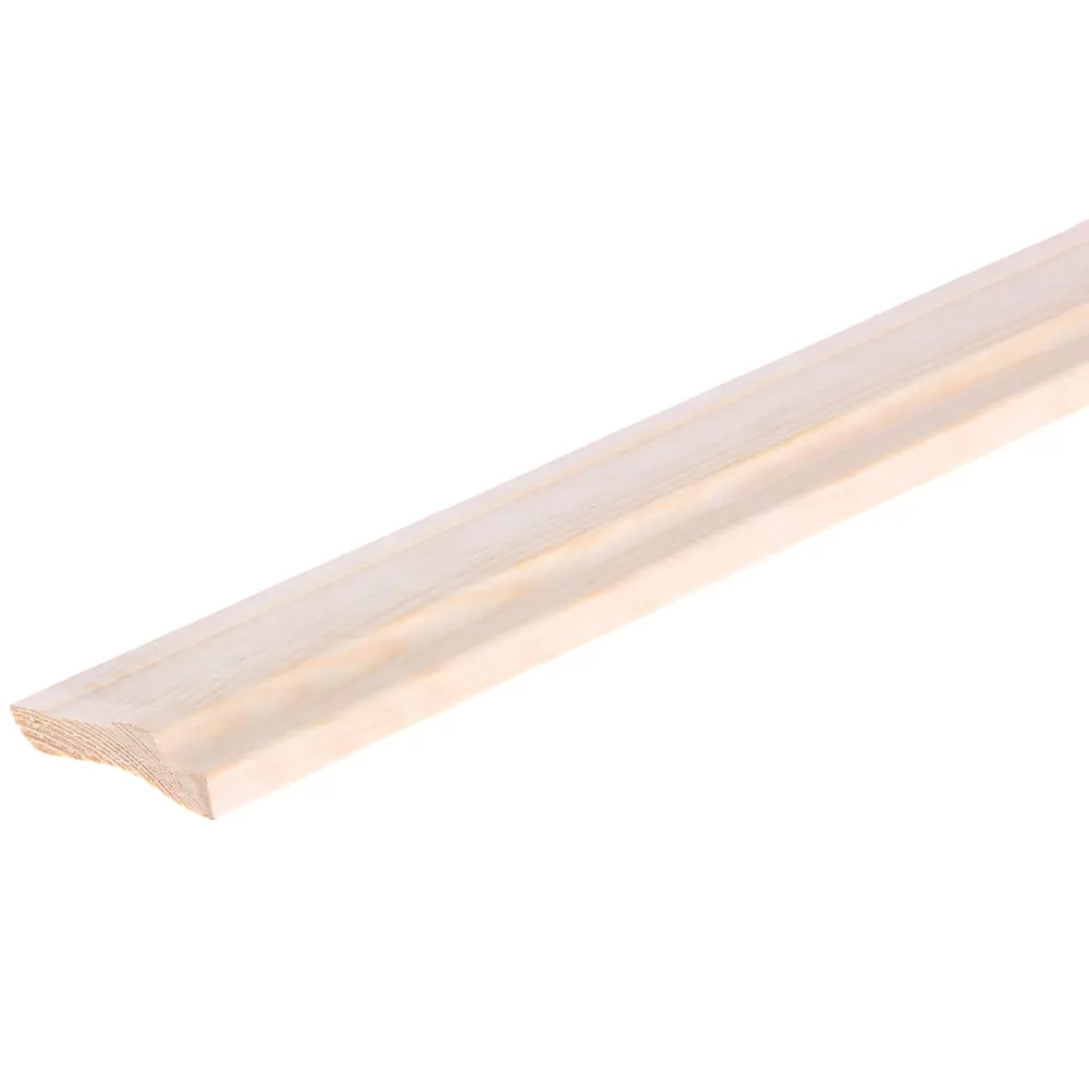 АРЕЛАН | Широкий евро-плинтус из массива сосны для элегантной отделки 81960907 STLM-0015479 - Вид №1