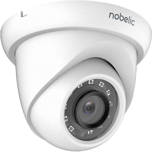 NBLC-6431F 2 мп купольная вандалозащищенная ip видеокамера кмоп-матрица 1/3'' progressive scan cmos h.265+/h.265/h.264+/h.264 видео с разрешением 19201080@25/30к/с0.005 лк@f1.6 (agc вкл.) 4-х кратный оптический зум объектив 4 мп уличная купольная ip-видео Santreyd  - Вид №1