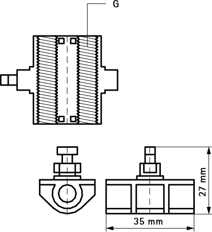 0854356 starQuick® Адаптеры для шпильки монтажные элементы для хомутов BIS starQuick® walraven  - Вид №1