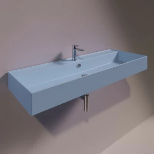 AG121PERVINCAMATT Подвесная раковина настенная прямоугольная Simas Agile