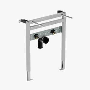 752501 Система крепления умывальника в стену из гипсокартона, белая Kerasan ACCESSORIES Италия