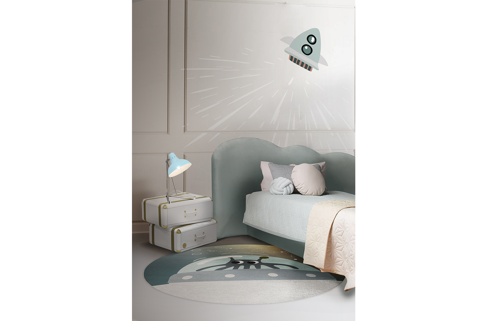 CIST170 Детские ковры Г-н Мартион Раунд Circu  - Вид №1