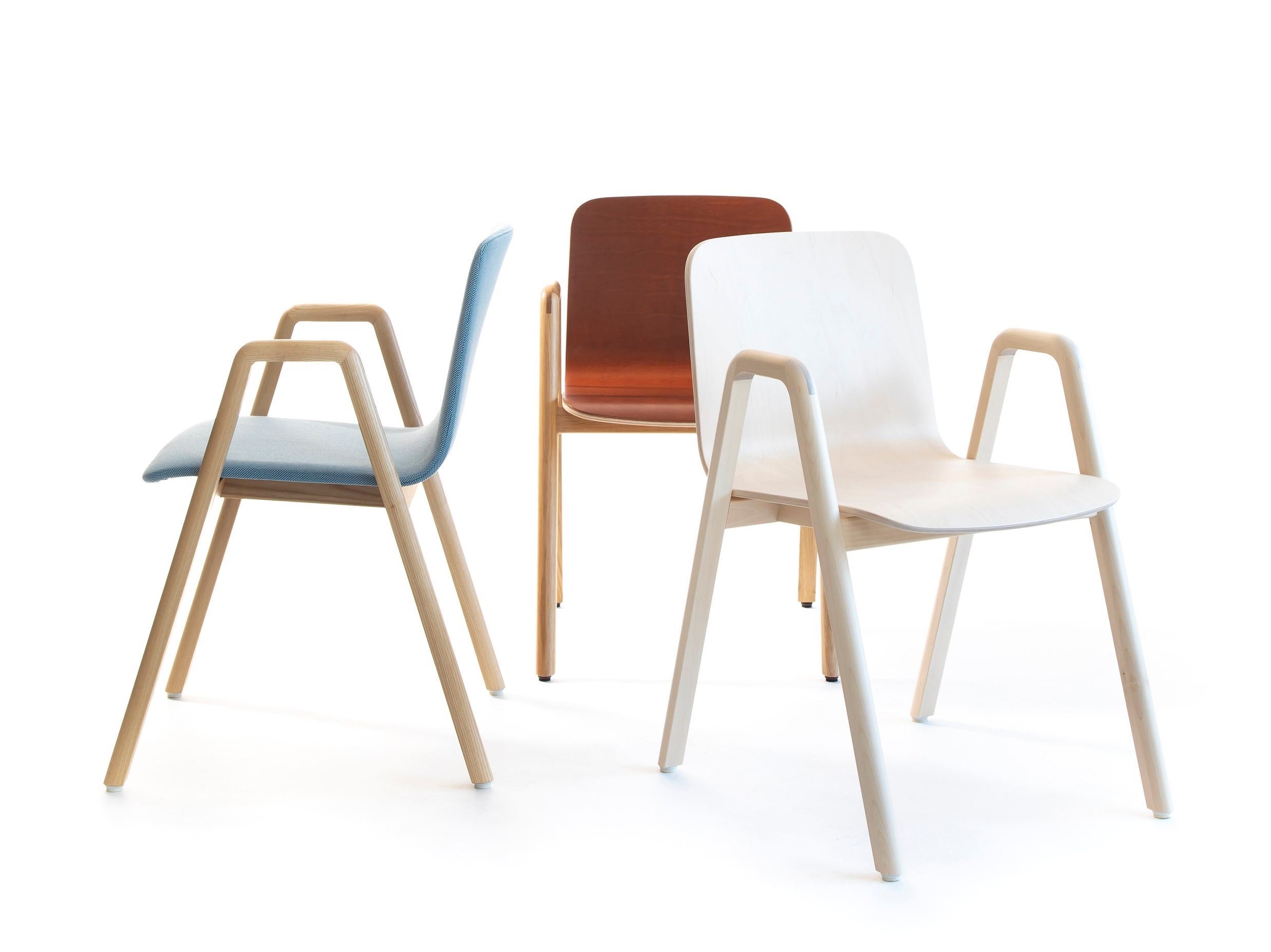 Мягкий тканевый стул с подлокотниками Inno Naku ARCH-00093820 - Вид №4