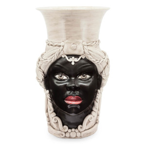 200846-10 ABHIKA ВАЗА MORO LADY GIANT WHITE