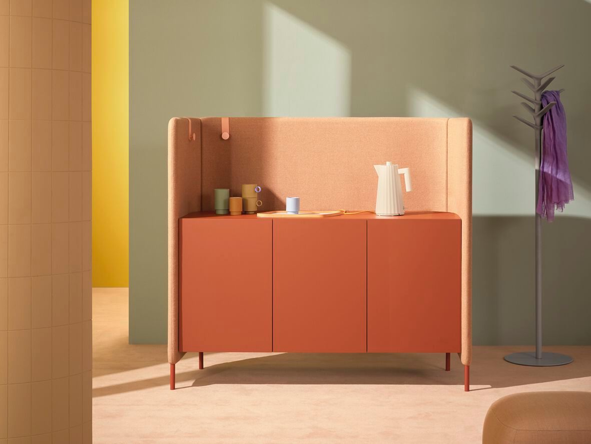 Офисная мебель с распашными дверями Pedrali Buddyhub ARCH-00070084 - Вид №4