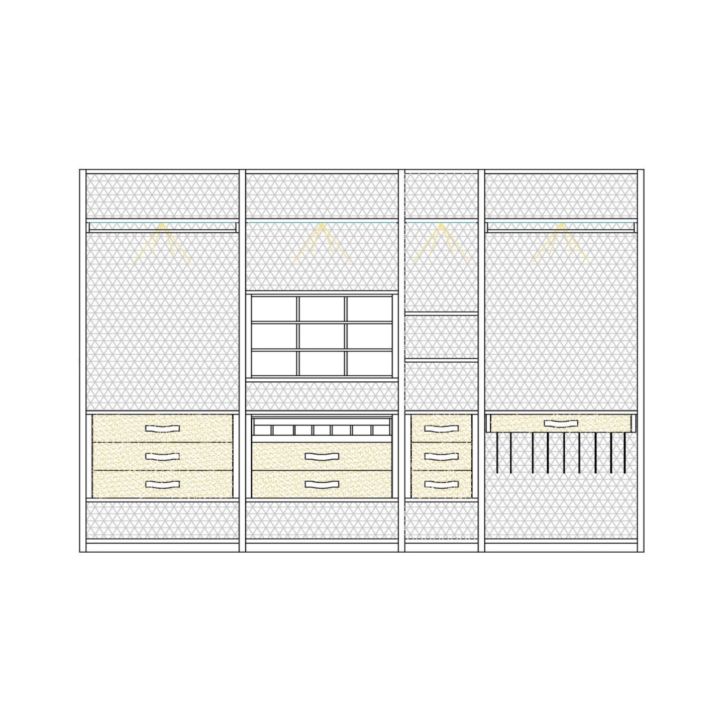 Гардеробная / Atlante EmmeBi sun-id-373809 - Вид №2