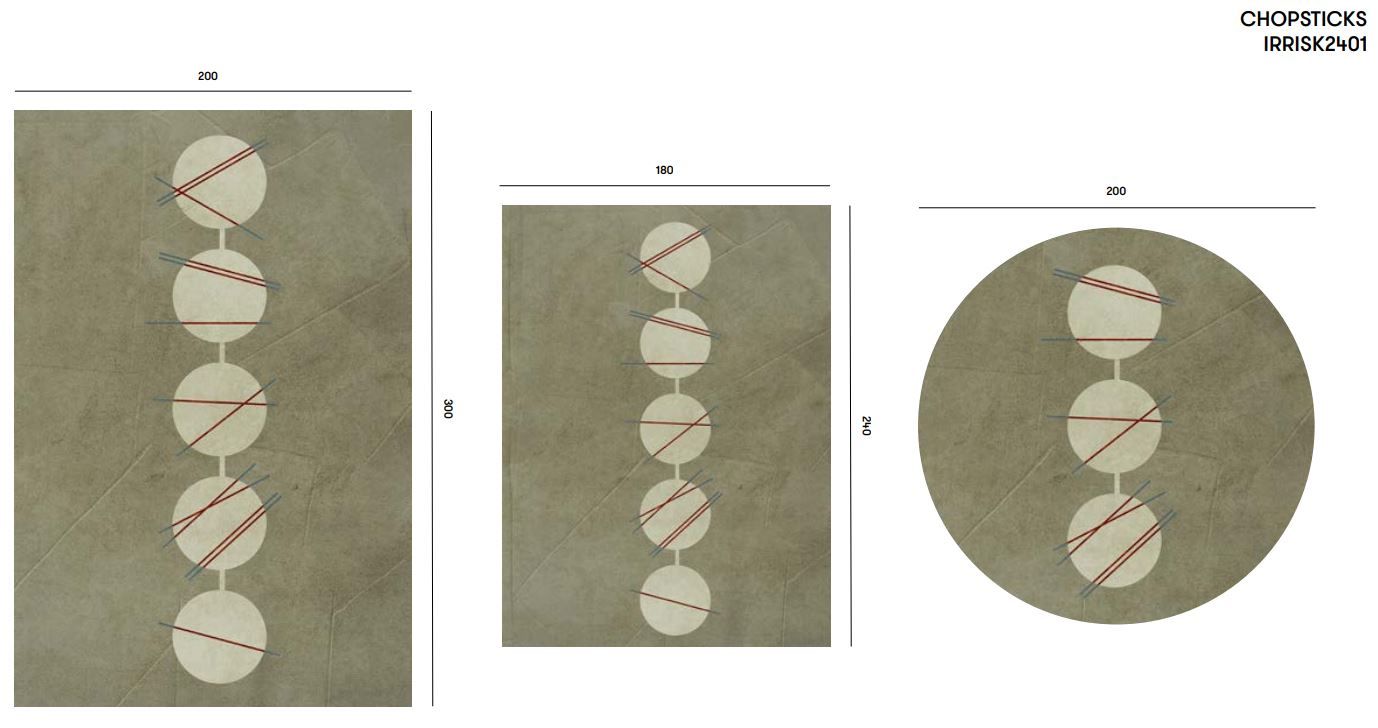 Ковер с рисунком Inkiostro Bianco Travelogue ARCH-00049880 - Вид №3