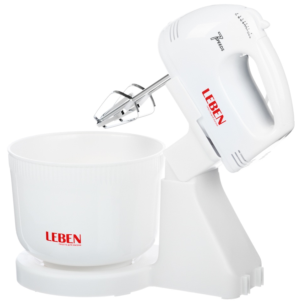 9937592 Миксер LEBEN 269-013 белый STDN-0122492 - Вид №1