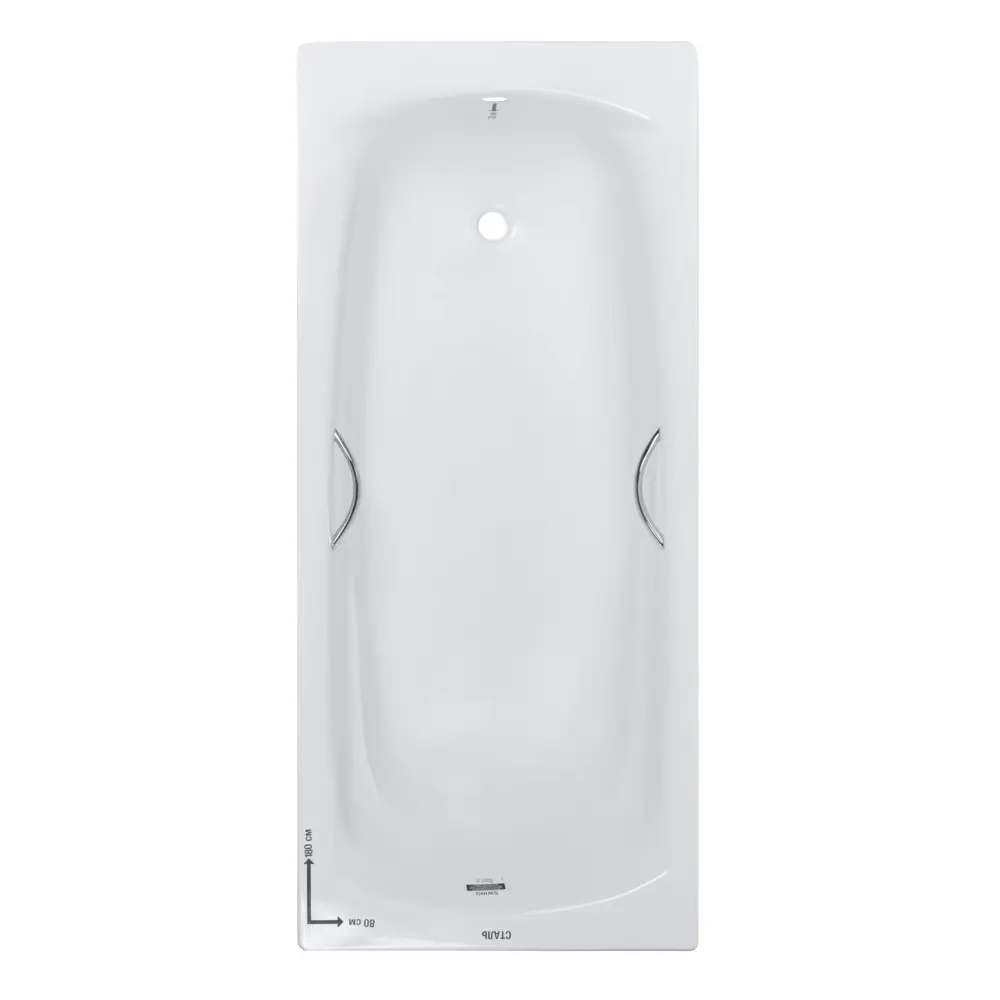 Ванна Roca Swing сталь 180х80 см 10022342 STLM-2186109 Свинг