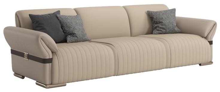 Reiggi 3-х местный кожаный диван Medusa R85s3 - Вид №1