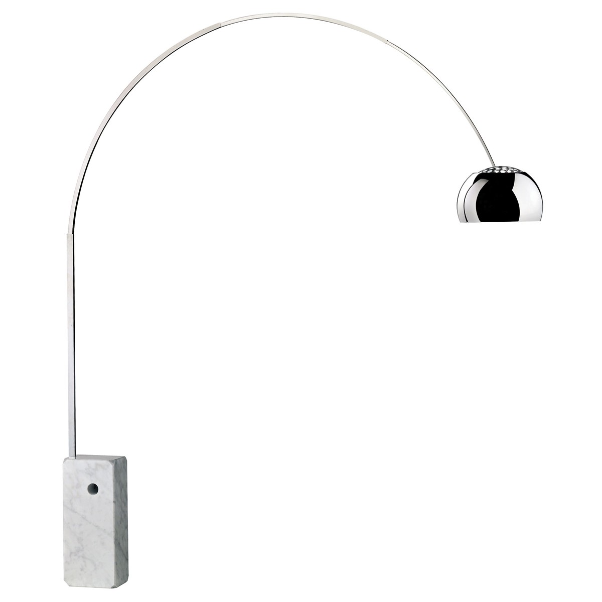 Flos ARCO F0300000 steel торшер 75415 - Вид №1