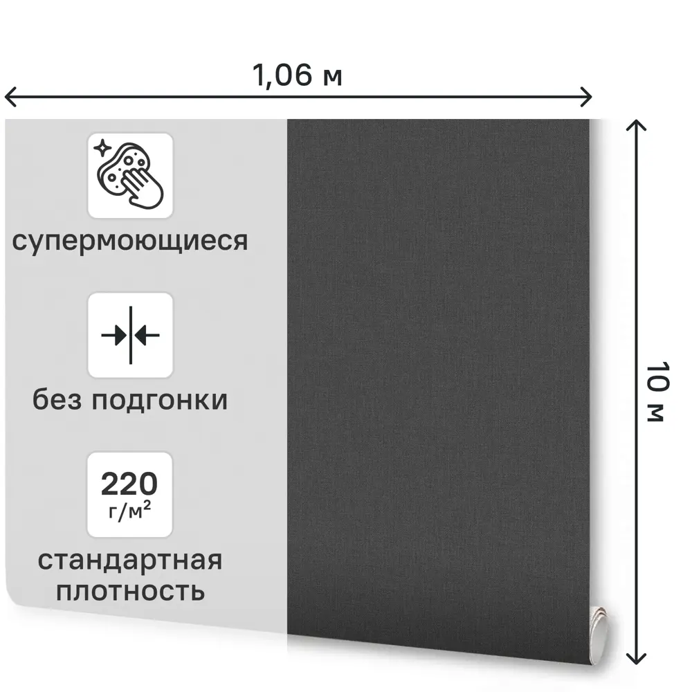 Обои флизелиновые Anturage Next коричневые 1.06 м AN9125-15 89445872 STLM-2039820 - Вид №1