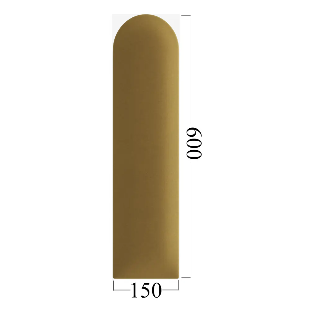 Панель тканевая Vilo 150x600 мм цвет oval горчичный 85517703 STLM-2152459 Santreyd  - Вид №5