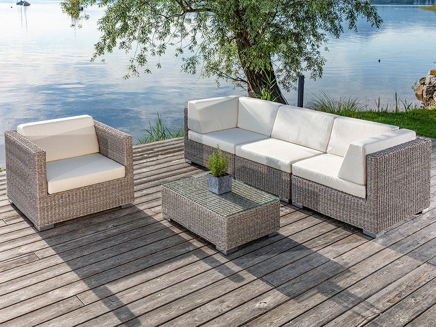 98.00.0905 Комплект для гостиной Bellini Twist oyster, 16 предм. Mbm 