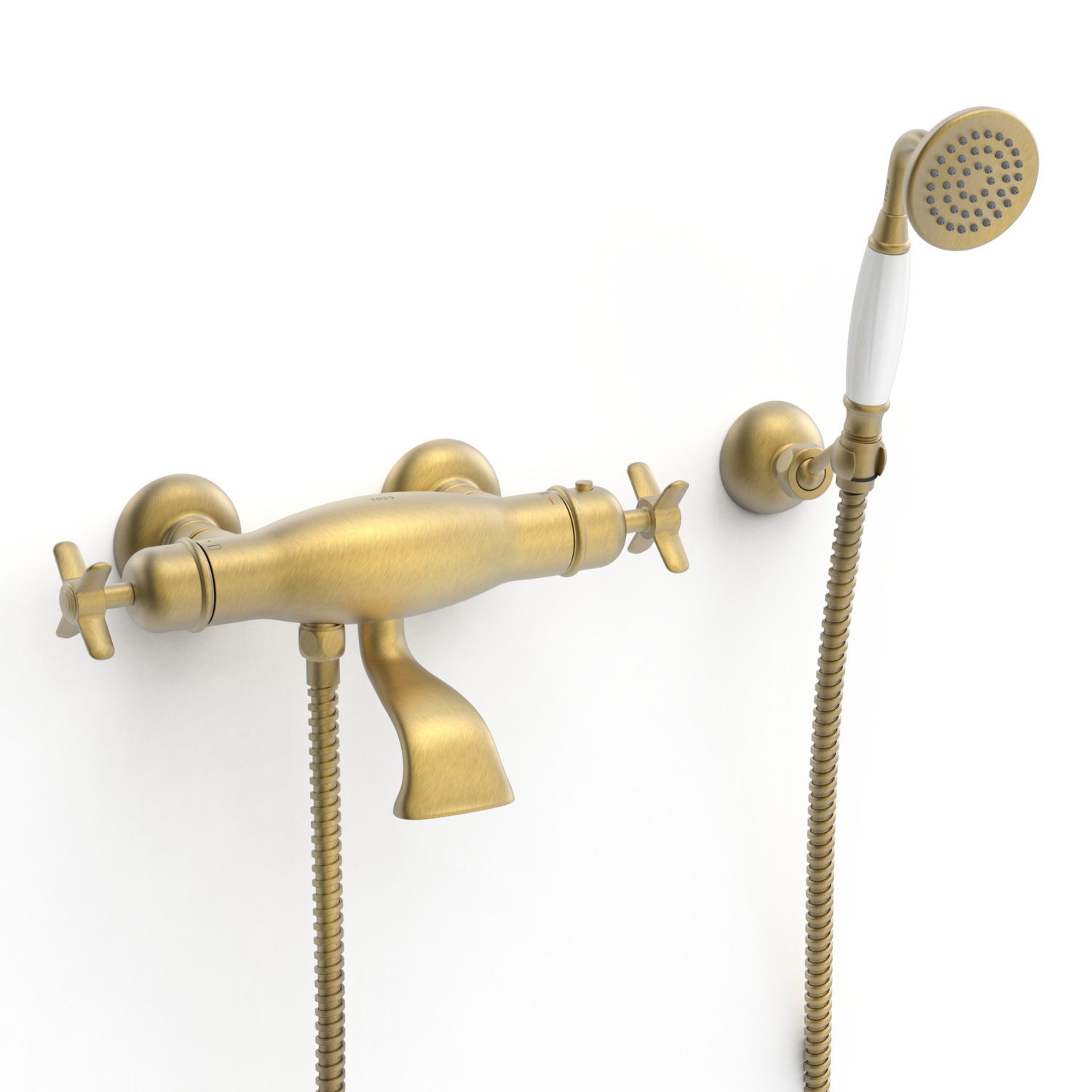 Настенный термостатический смеситель TRES CLASIC для ванны и душа-24217409LM TRES 