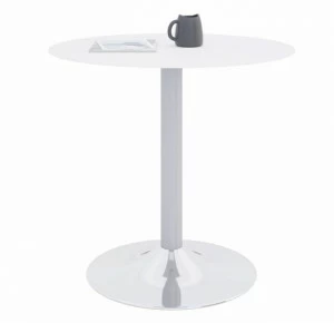 Ersa Высокий круглый стеклянный стол