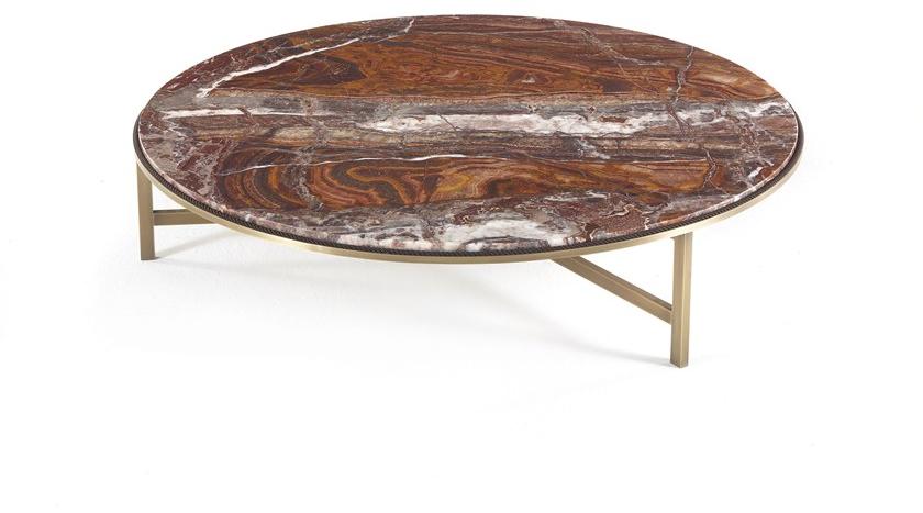 Gianfranco Ferré Home Круглый журнальный столик из мрамора sun-id-1471403 - Вид №2