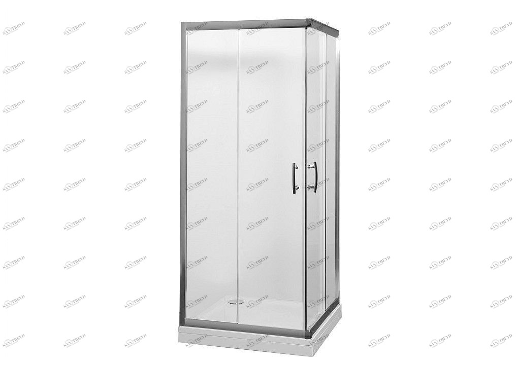 Душевой уголок Aquanet Alfa Cube NAA1142 100x100, прозрачное стекло 00185041