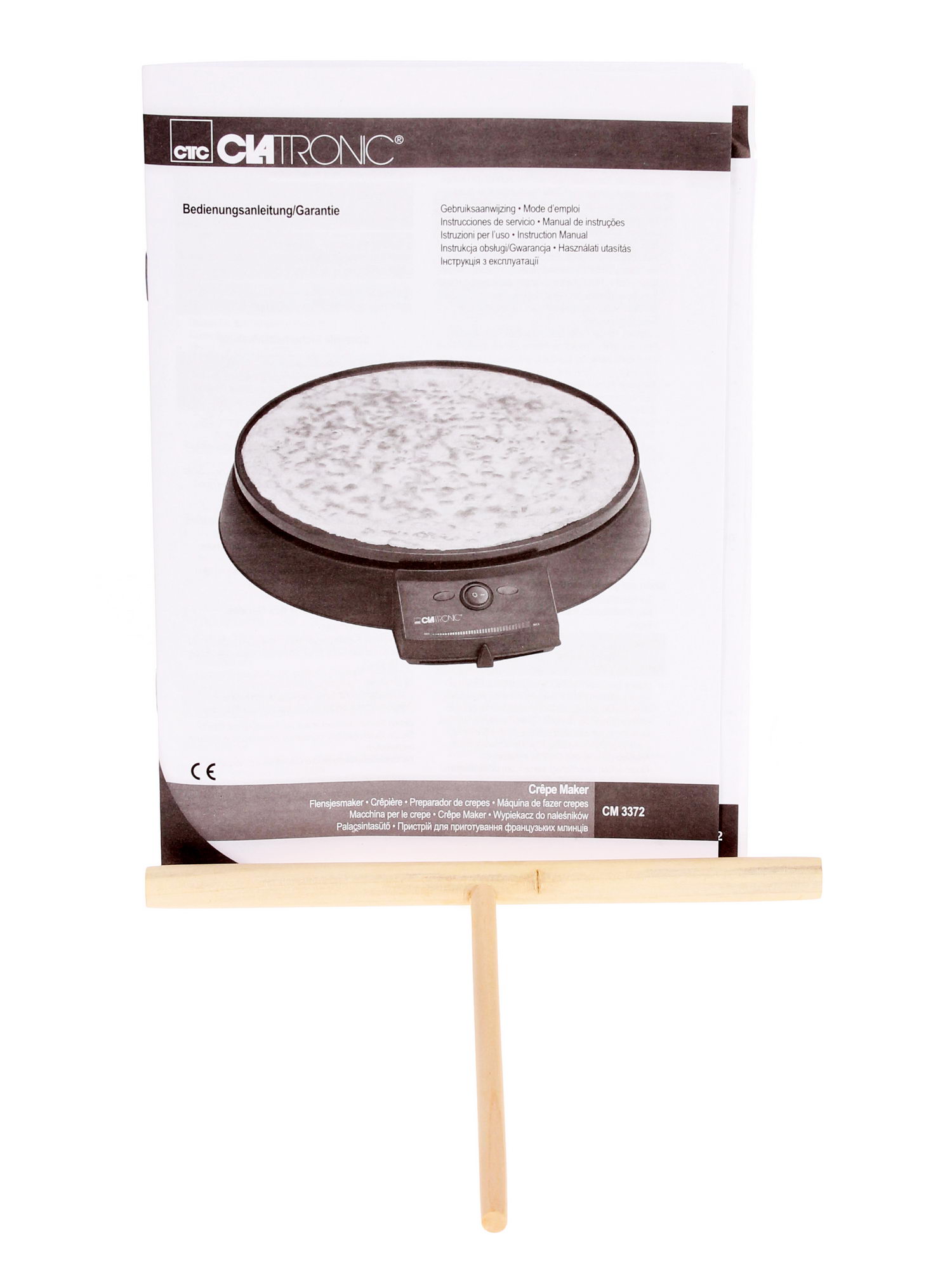 0148526 Блинница настольная Clatronic CM 3372 черный STDN-0110451 - Вид №6