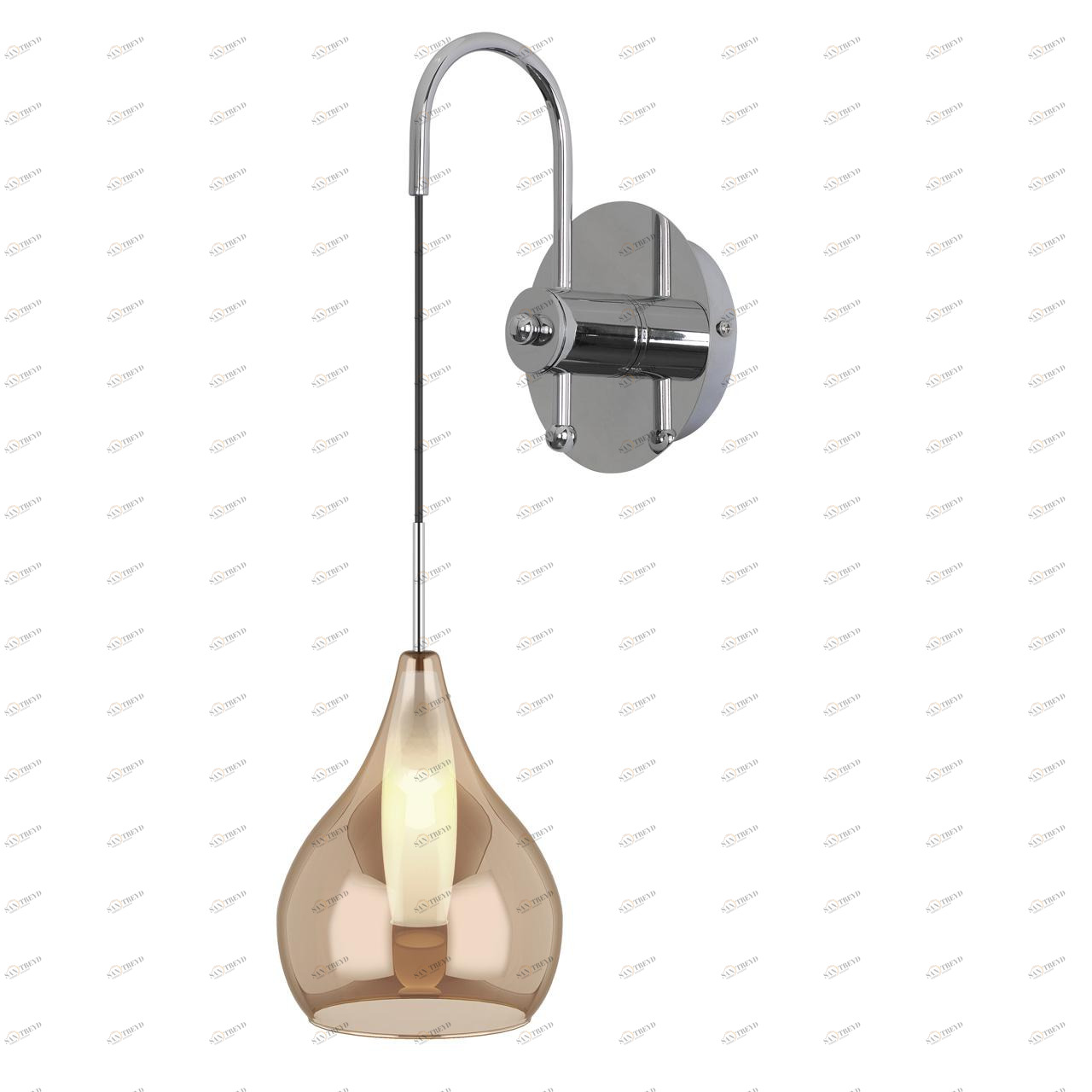 Бра Lightstar Pentola 803533 LIGHTSTAR  078617 Оранжевый;серебро 