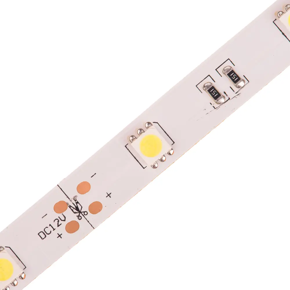 Светодиодная лента smd 5050 7.2Вт/30LED/м свет холодный белый IP23 16635334 STLM-2103859 APEYRON  - Вид №1