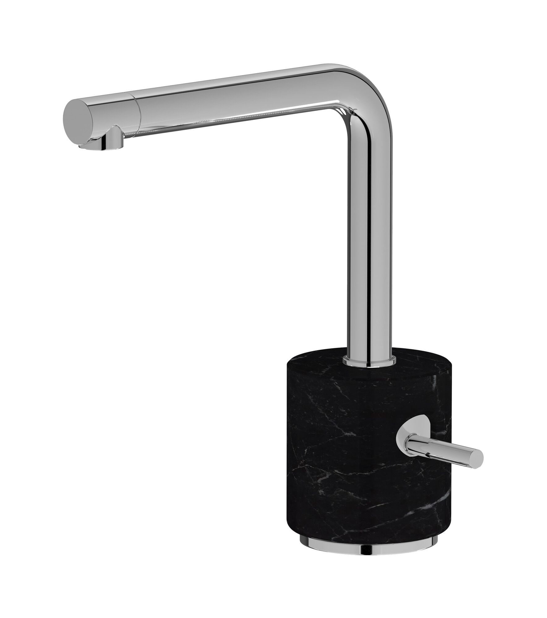 Смеситель для раковины с одной ручкой из мрамора IB мрамор + мрамор Elle ARCH-00119107 - Вид №2